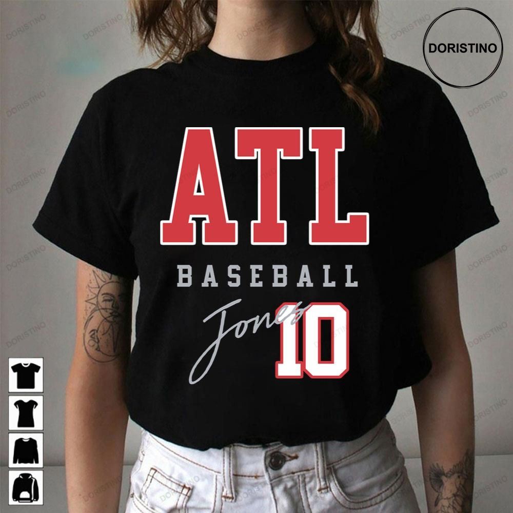 Atl Chipper Jones Atlanta Trending Style